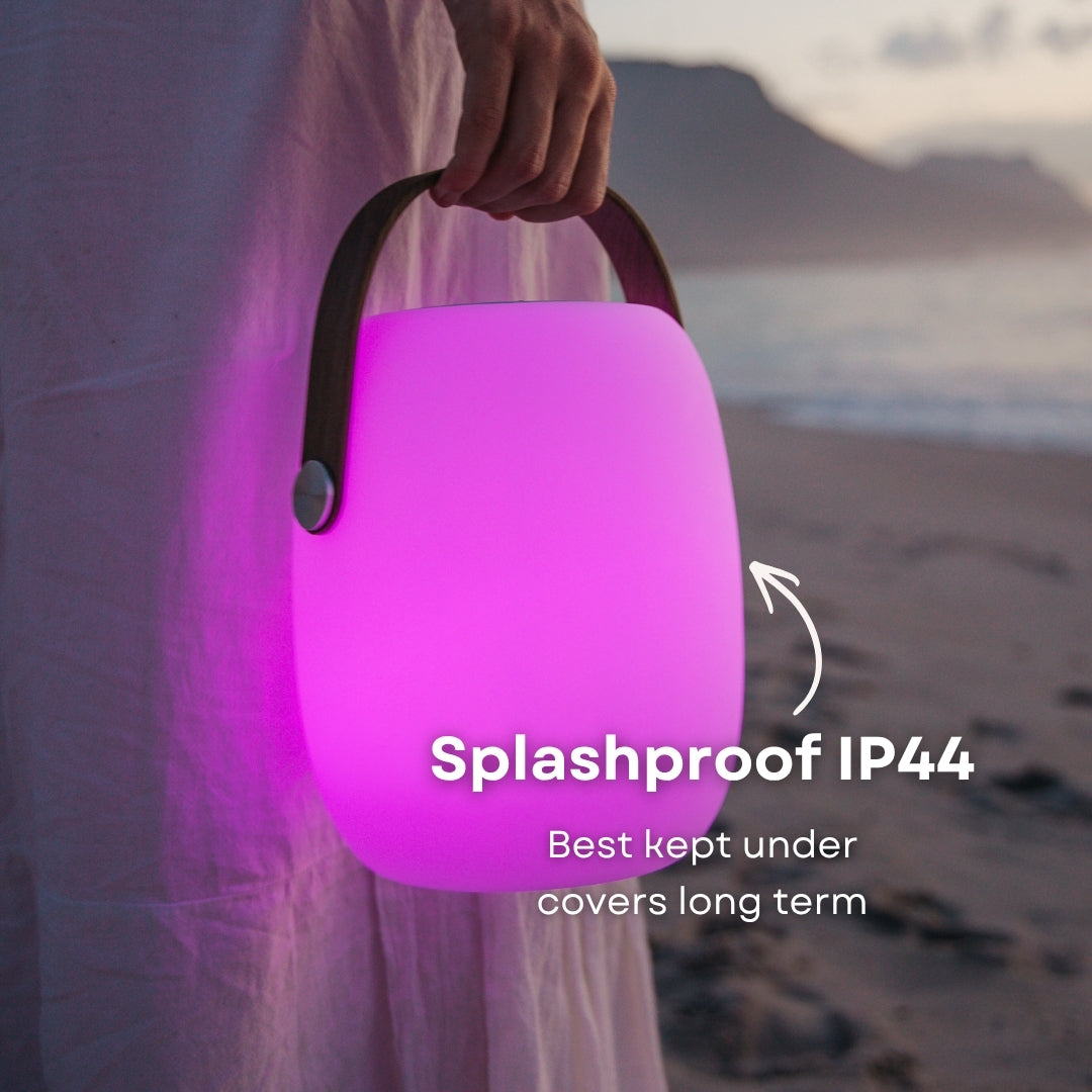 Bluetooth Speaker Lantern with IP44 splashproof rating
