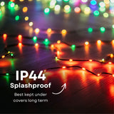 IP44-rated fairy lights, best kept indoors or undercover