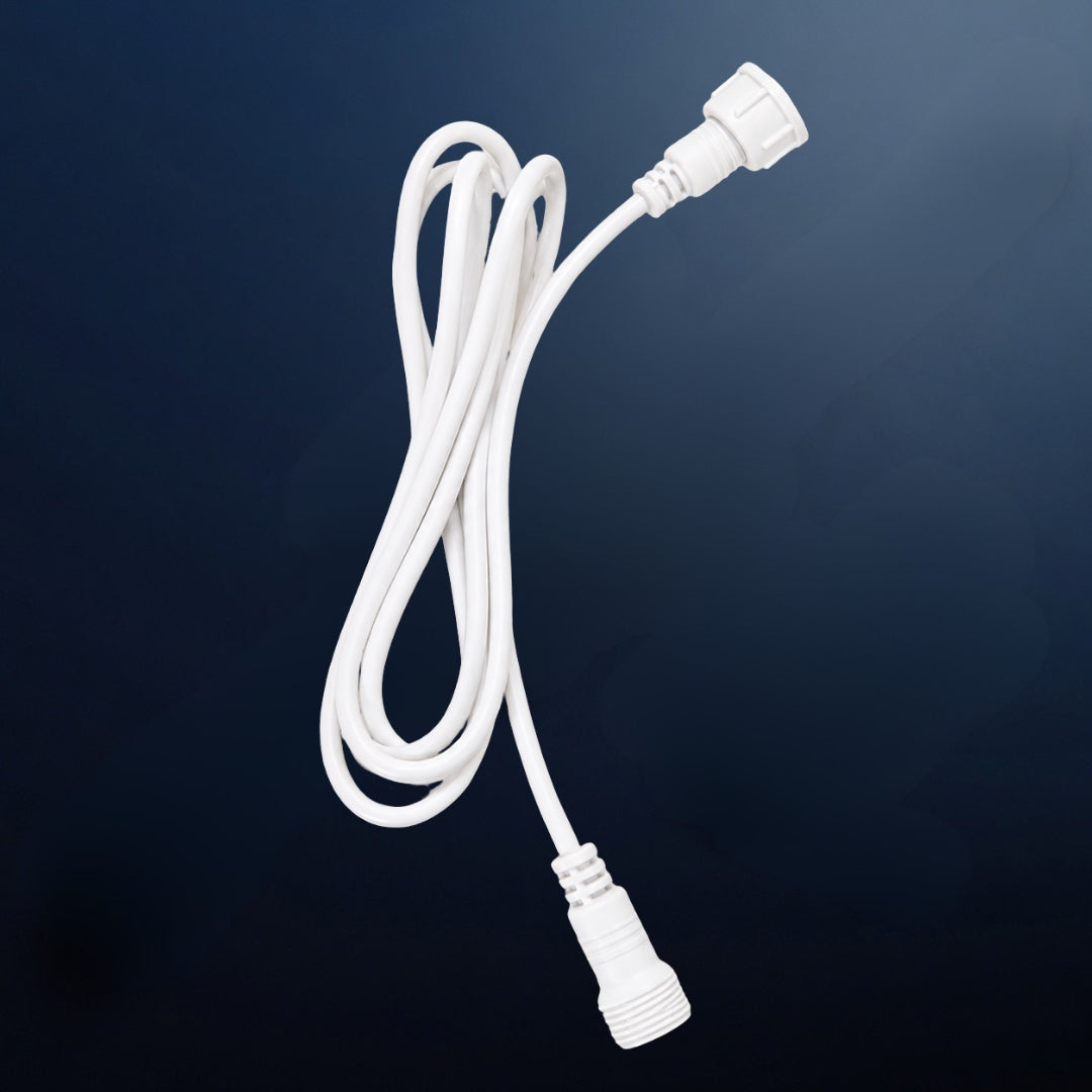 Festoon 4m Heavy-Duty Extension cable on dark background showing connector ends