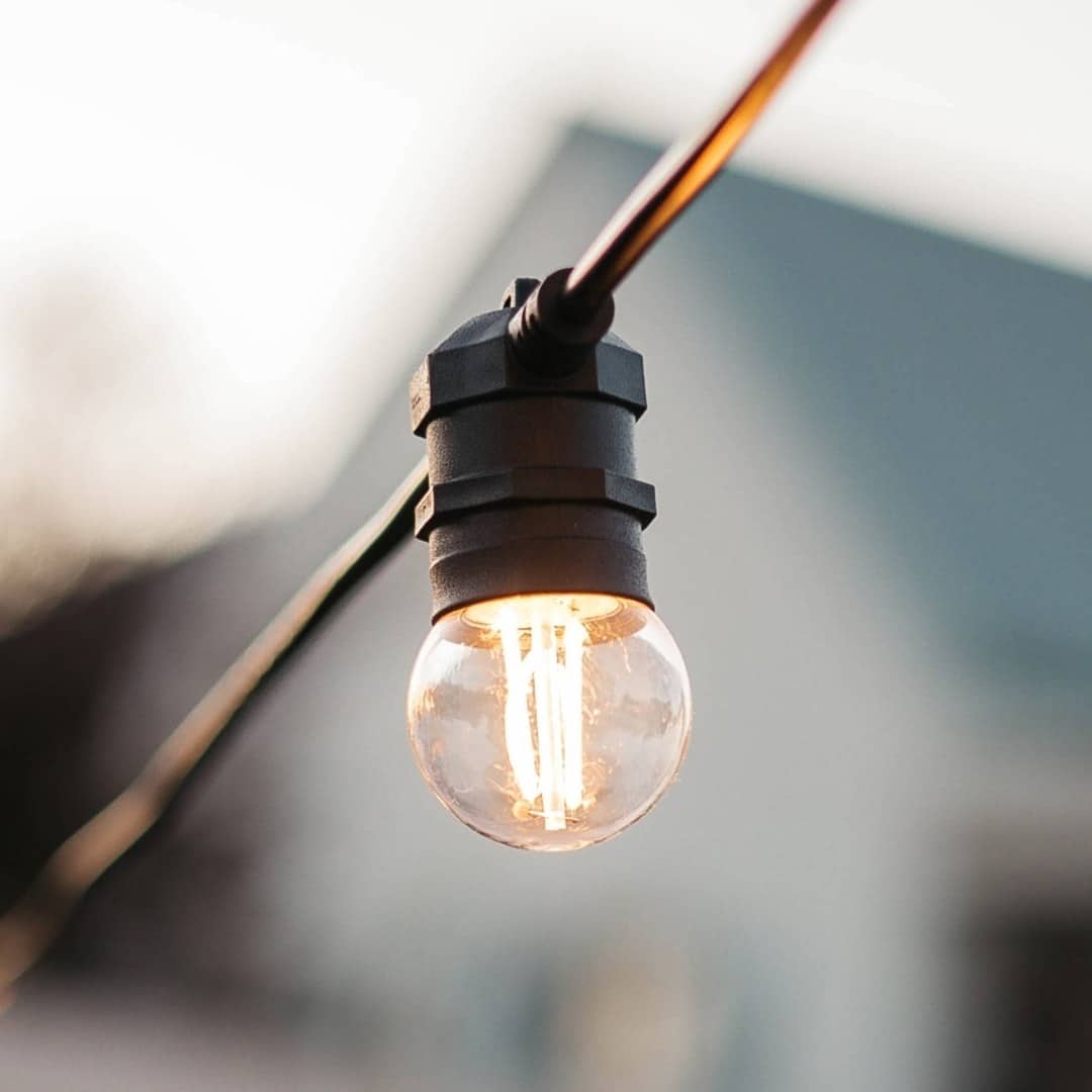 Stellar Lighting 10 LED Festoon Retro Bulb String Lights - 10m Warm White Outdoor String Lights in South Africa