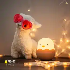 Rechargeable LED Kids Egg Night Light by Stellar Lighting