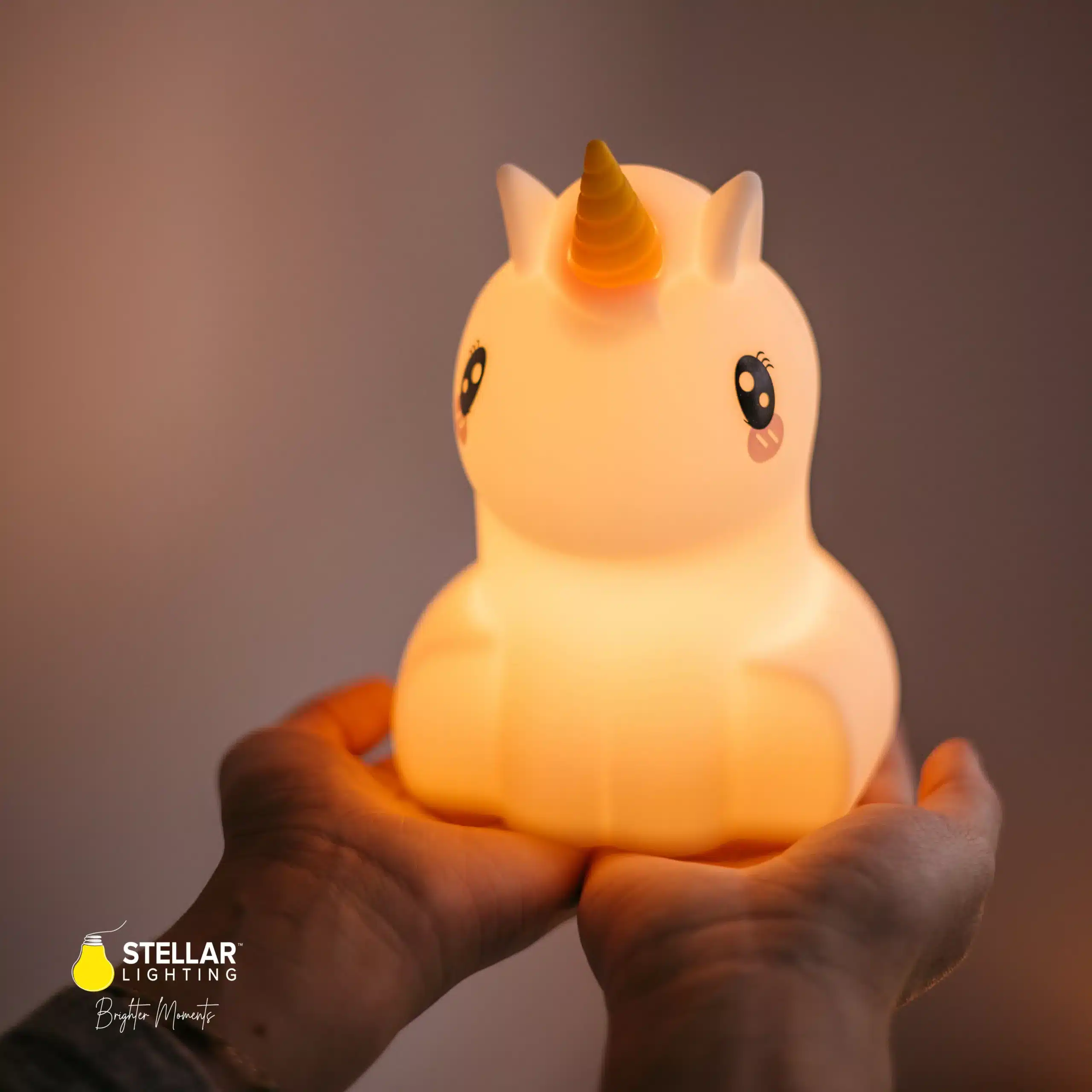 Rechargeable LED Kids UNICORN Night Light by Stellar Lighting