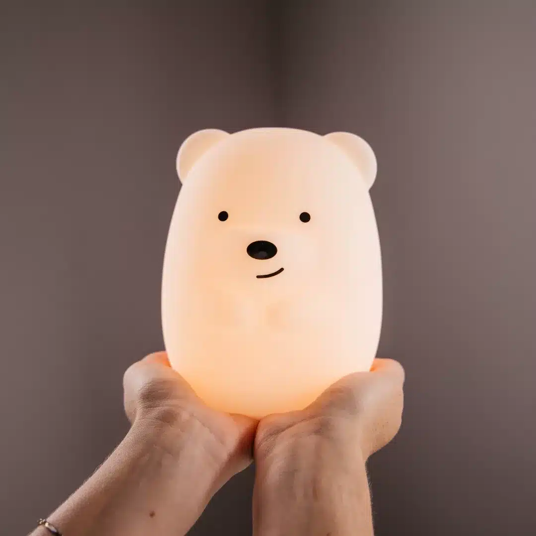 Rechargeable LED Kids BEAR Night Light by Stellar Lighting