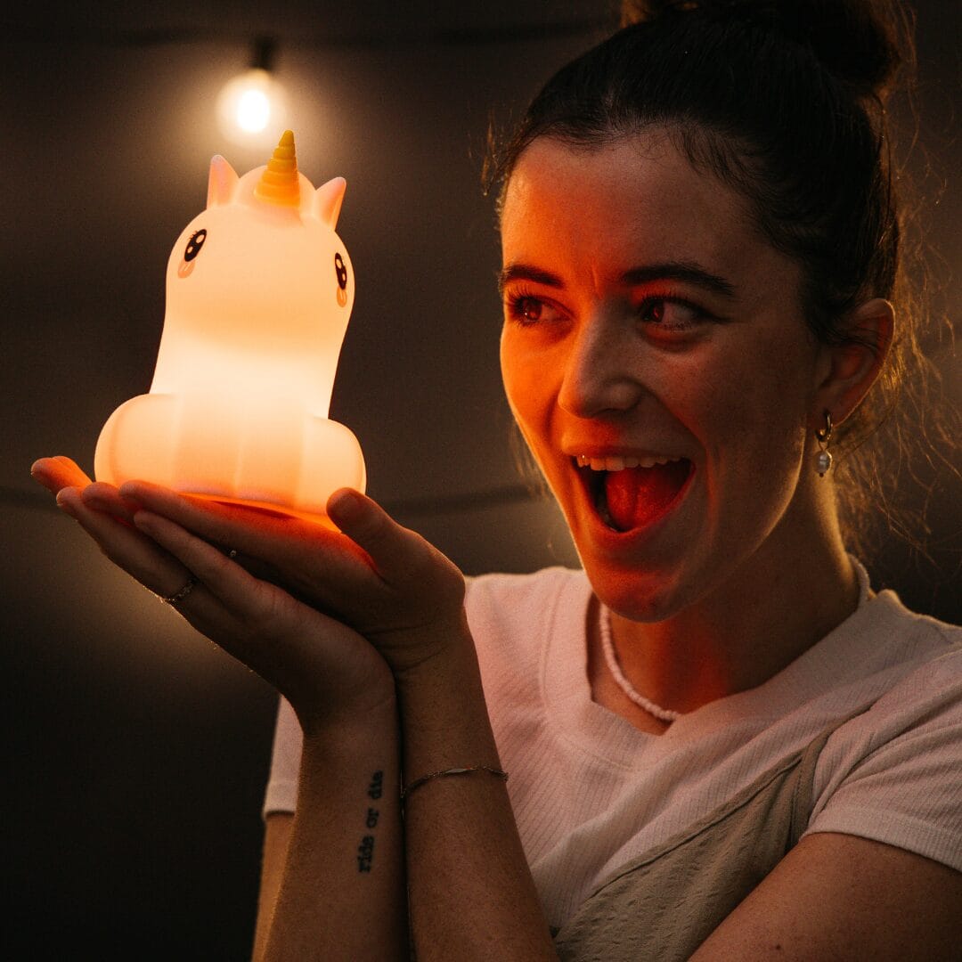 Rechargeable LED Kids UNICORN Night Light by Stellar Lighting
