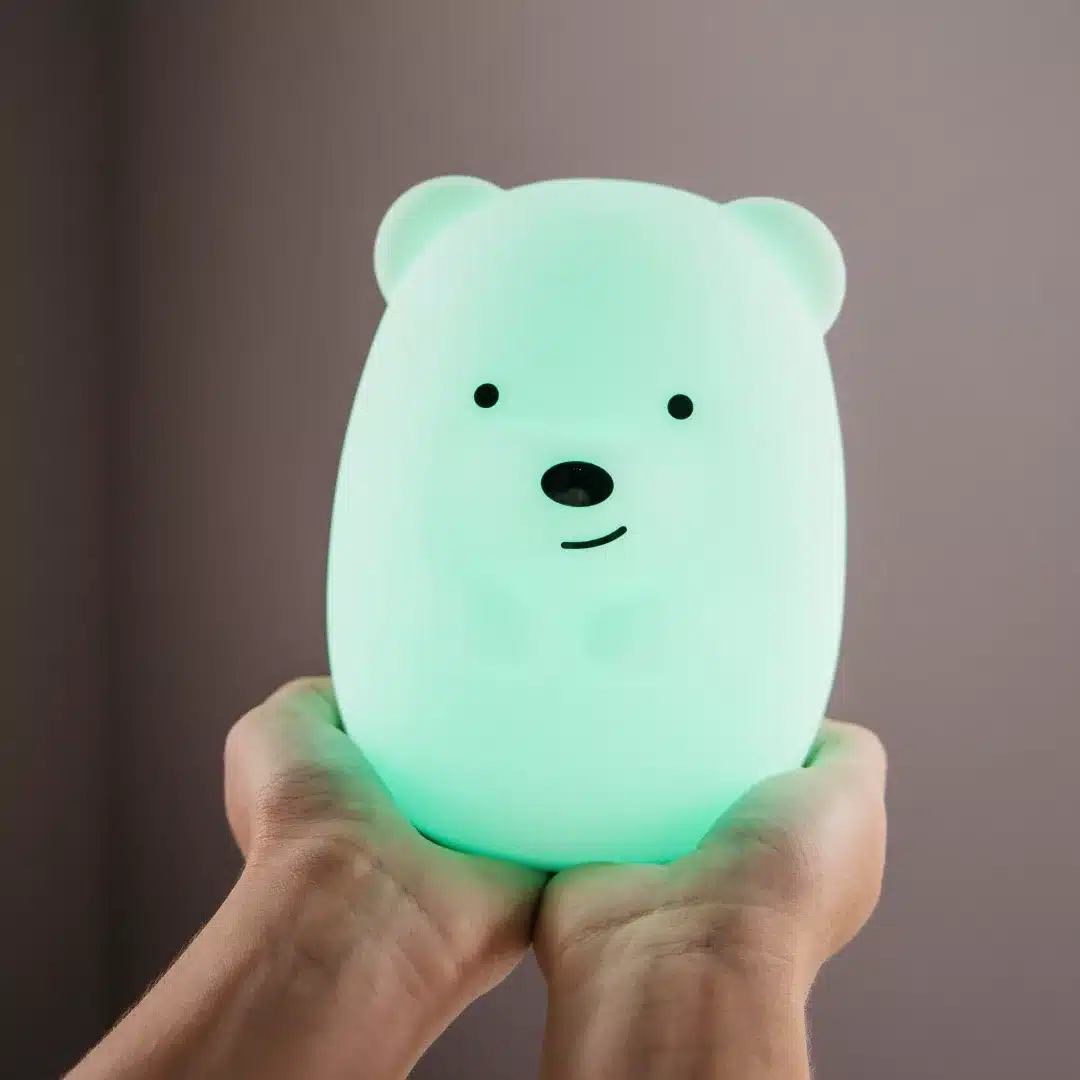 Rechargeable LED Kids BEAR Night Light by Stellar Lighting