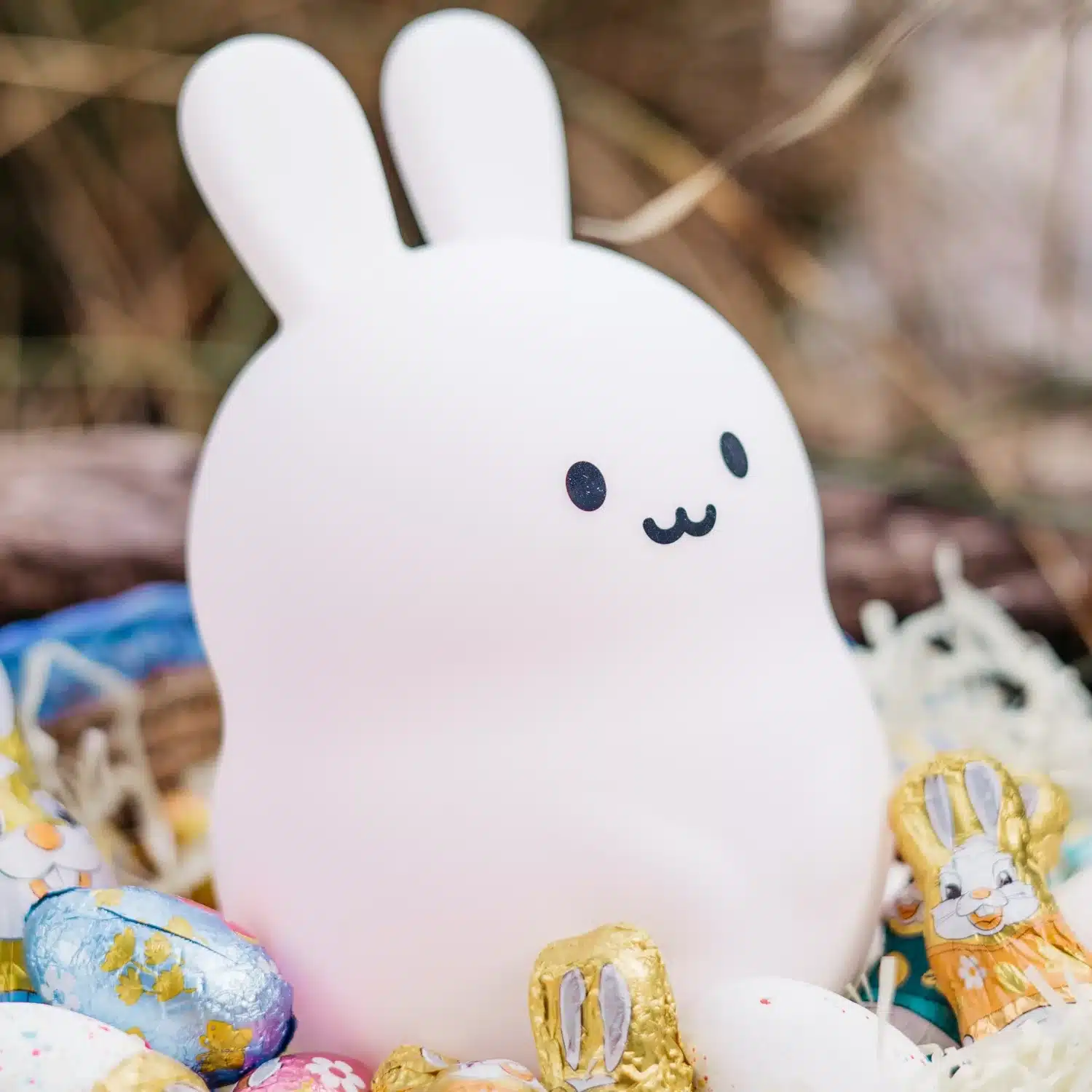 Rechargeable LED Kids BUNNY Night Light by Stellar Lighting