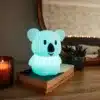 Stellar Lighting Rechargeable LED Kids KOALA Night Light Adorable koala-shaped night light emitting a soft glow