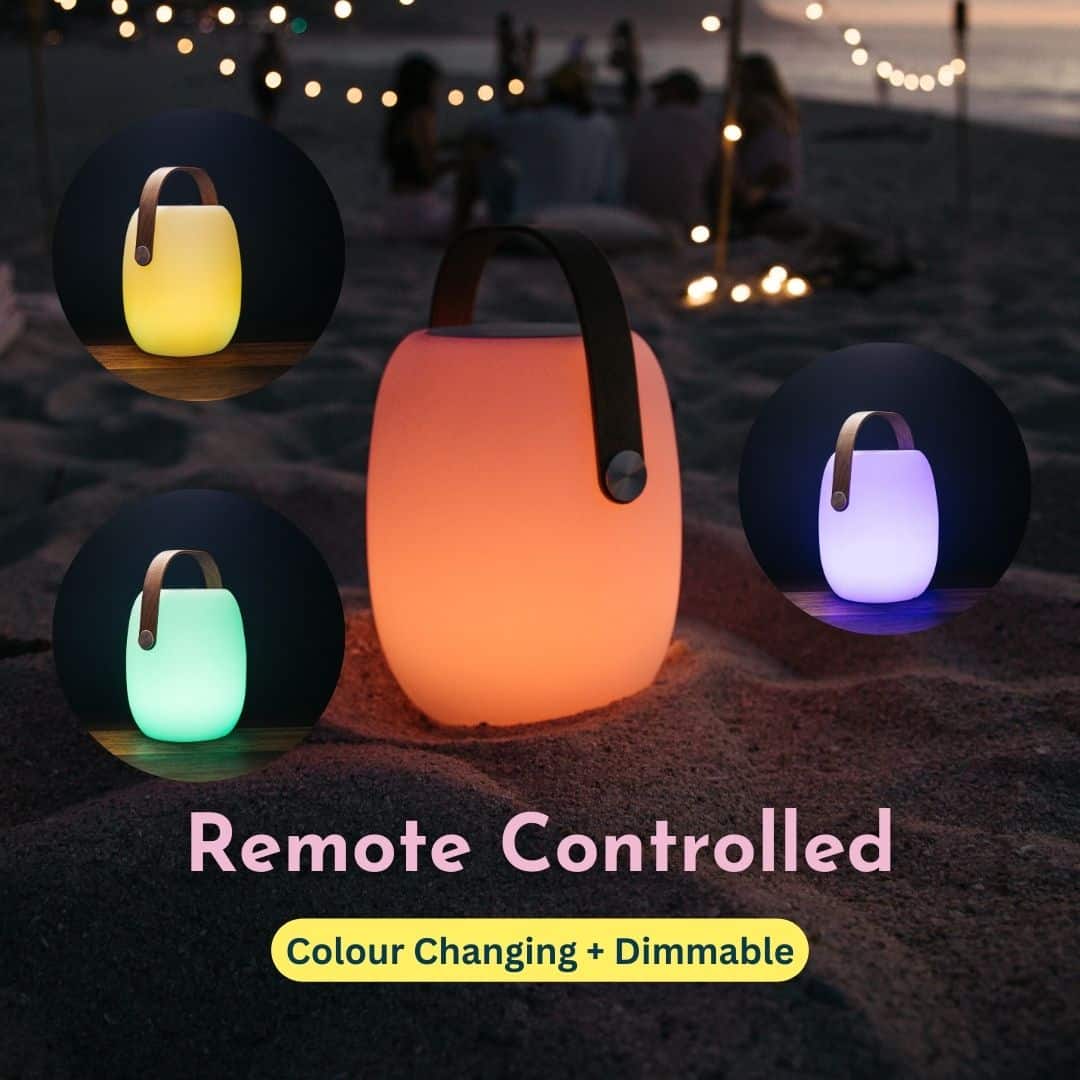 Illuminate Your Adventures with Stellar Lighting's Rechargeable LED RGB Colour-Changing Bluetooth Speaker Lantern Rechargeable LED RGB Colour-Changing Bluetooth Speaker Lantern by Stellar Lighting