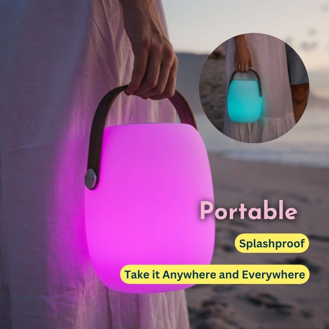 Illuminate Your Adventures with Stellar Lighting's Rechargeable LED RGB Colour-Changing Bluetooth Speaker Lantern Rechargeable LED RGB Colour-Changing Bluetooth Speaker Lantern by Stellar Lighting