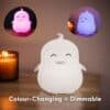 Penguin Night Light with multiple colour modes – 8 vibrant options for kids