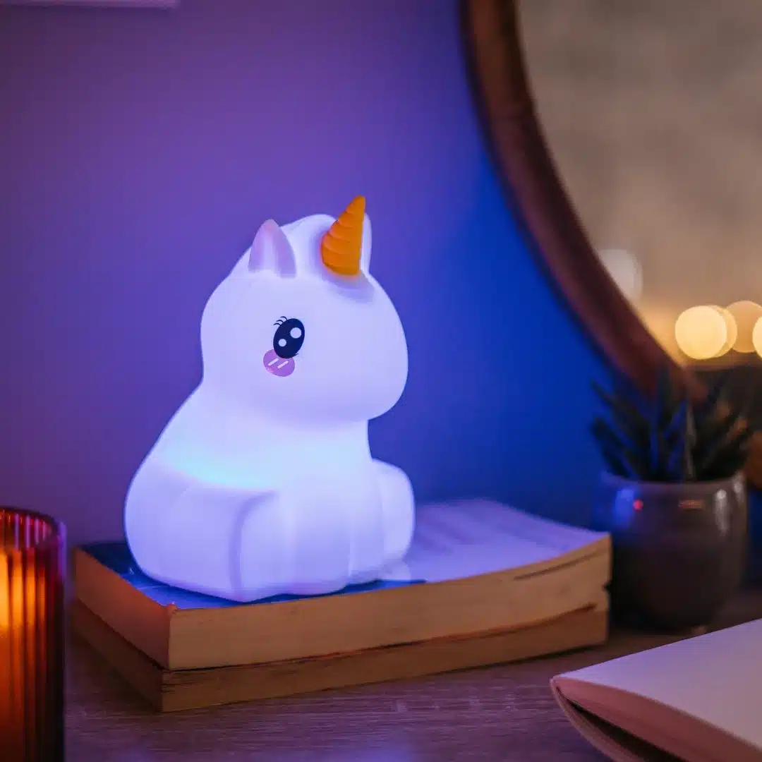 Rechargeable LED Kids UNICORN Night Light by Stellar Lighting