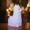 Llama Night Light for kids – soft, colorful, rechargeable bedtime companion with side-eye expression