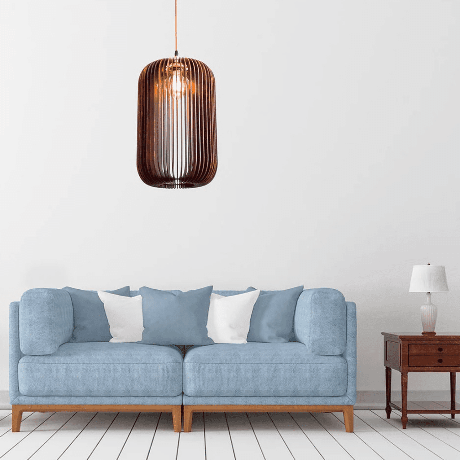 Stellar Lighting's Scandinavian Style Bird Cage Pendant Light Scandinavian Style Bird Cage Pendant Light by Stellar Lighting