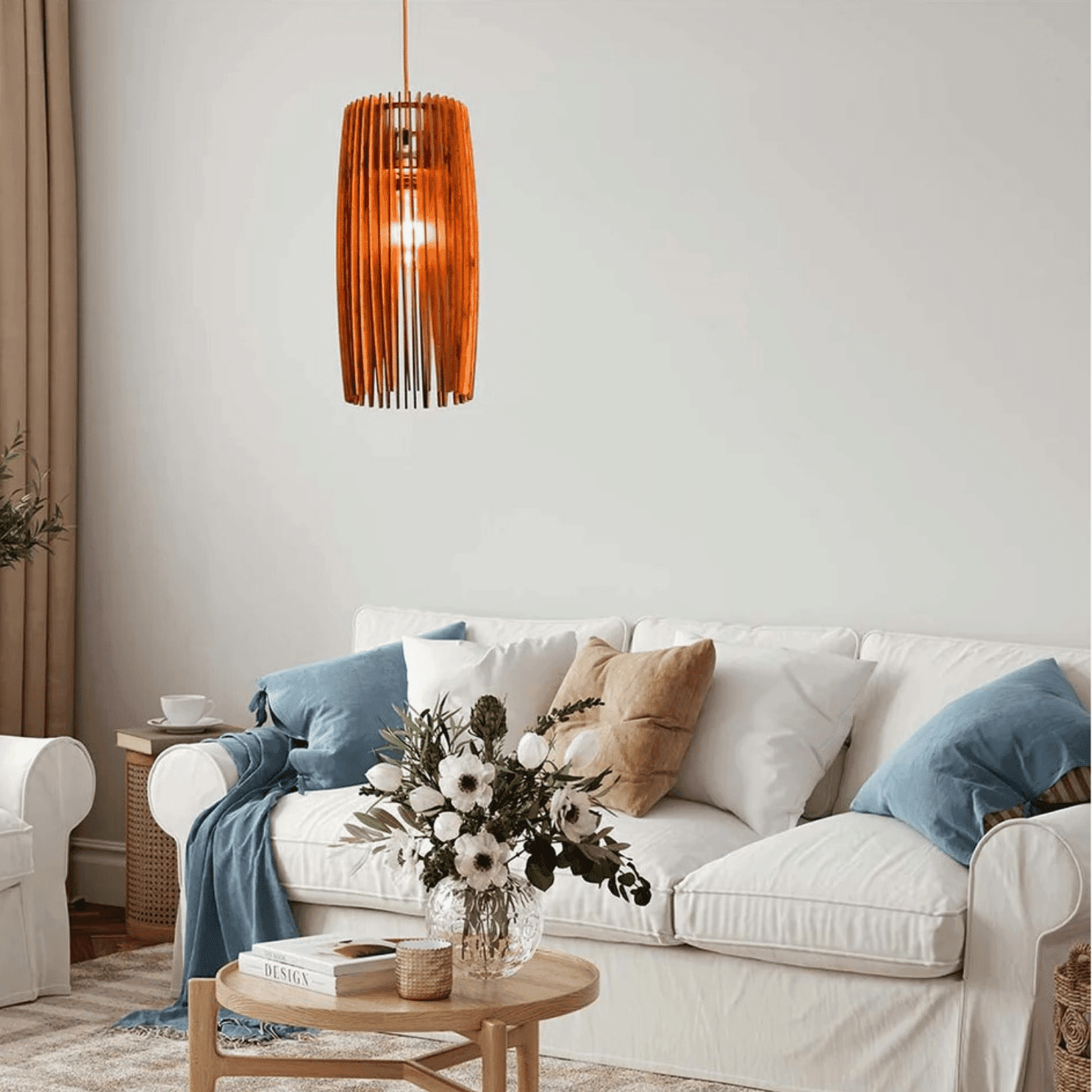 Scandinavian Style Geometric Chandelier by Stellar Lighting