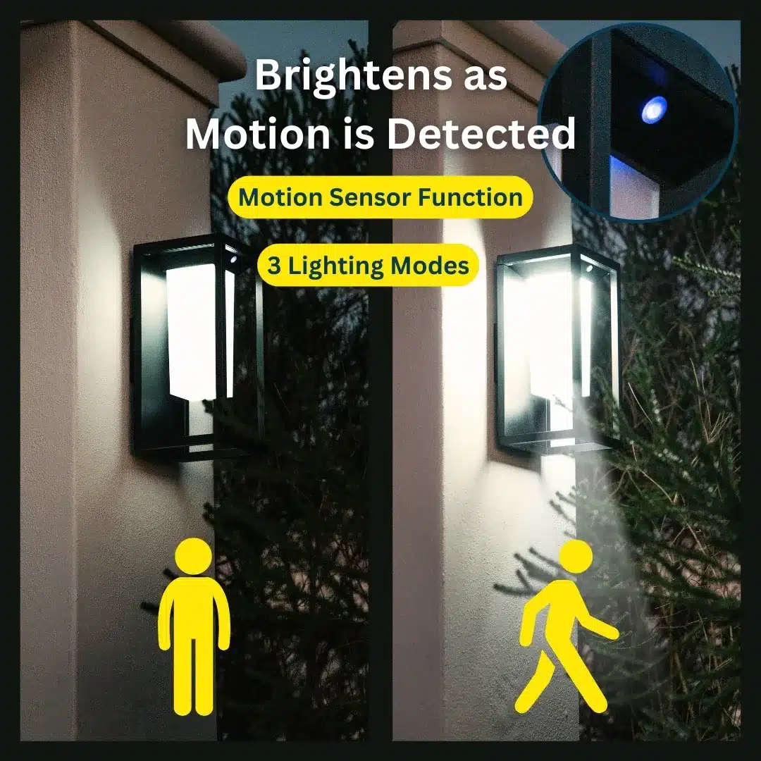 Solar LED Wall Lantern Light: Illuminate Your Outdoor Spaces Solar Outdoor LED Wall Lantern Light with Cool White Bulb