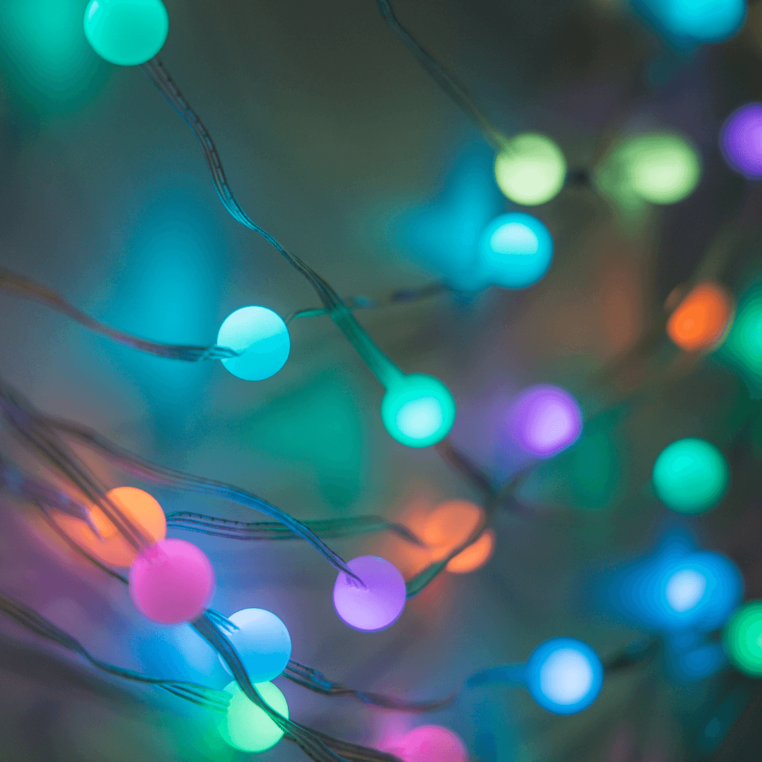 5m Multi-Colour RGB Bubble Ball LED Fairy Lights