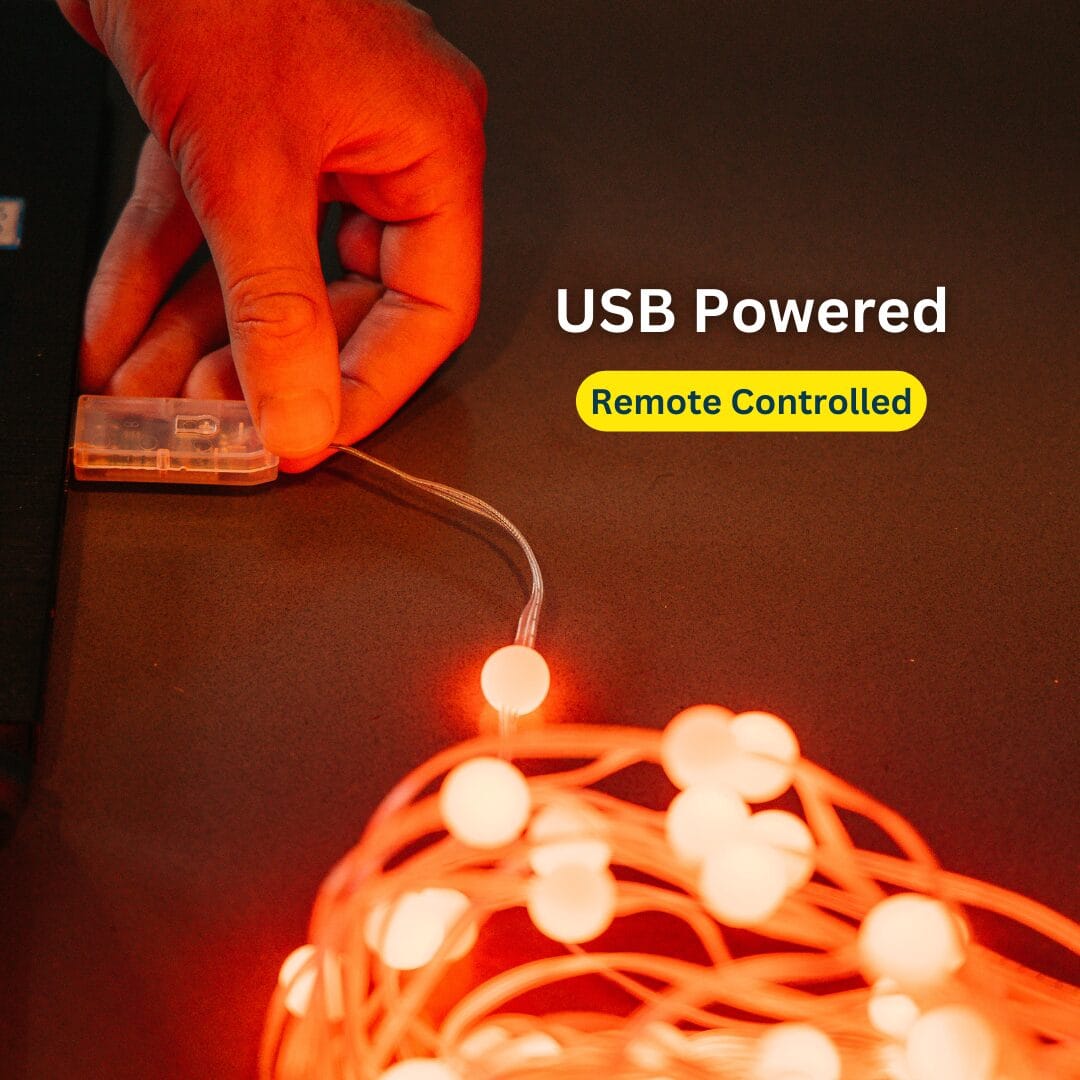 Multi-Colour RGB Bubble Ball LED Fairy Lights