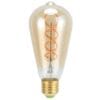 Vintage Edison ST64 Golden LED Bulb E27 3W