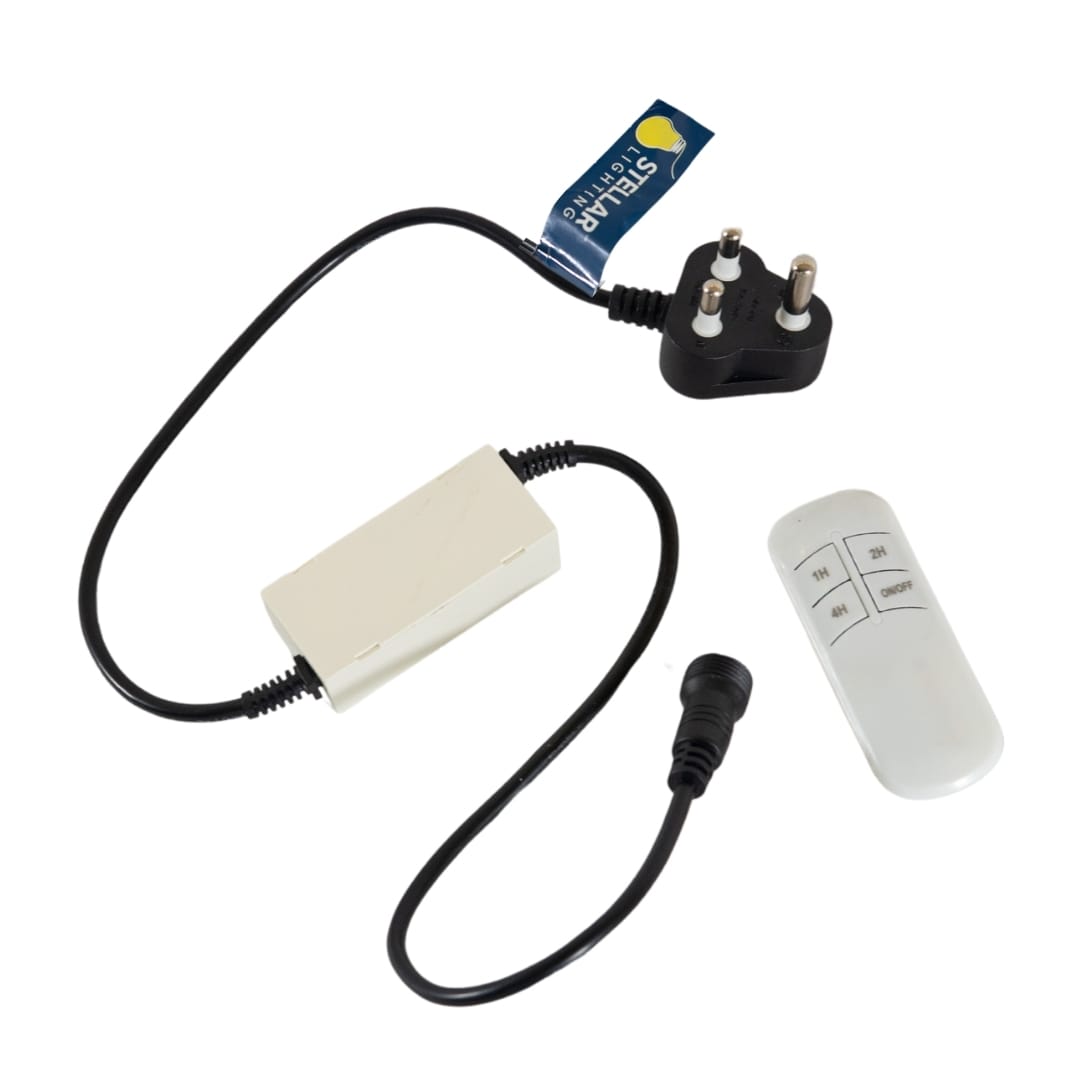 Festoon Remote On/Off Switch with Timer for String Lights