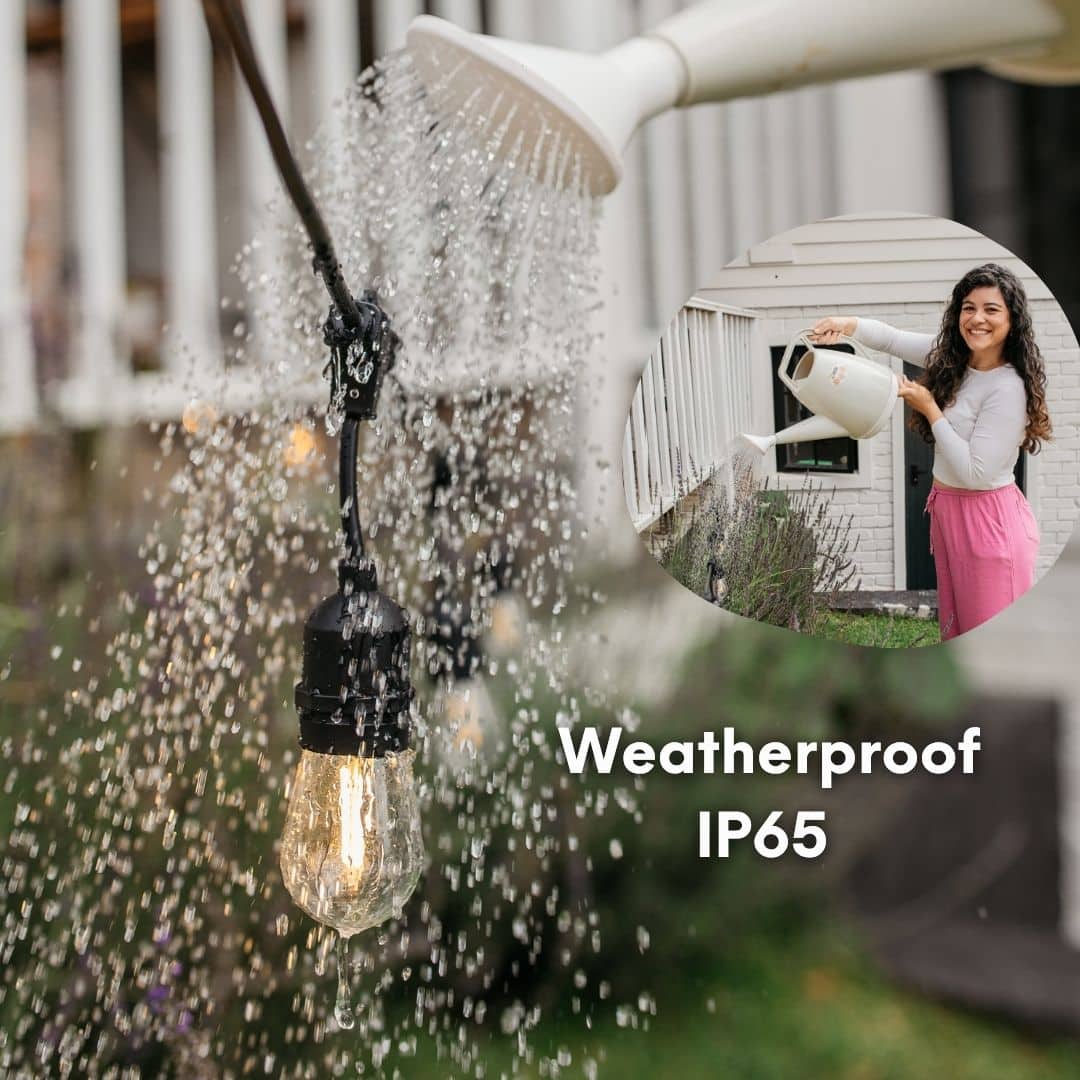 Stellar Drop String Lights IP65 – Waterproof Outdoor Lighting Test