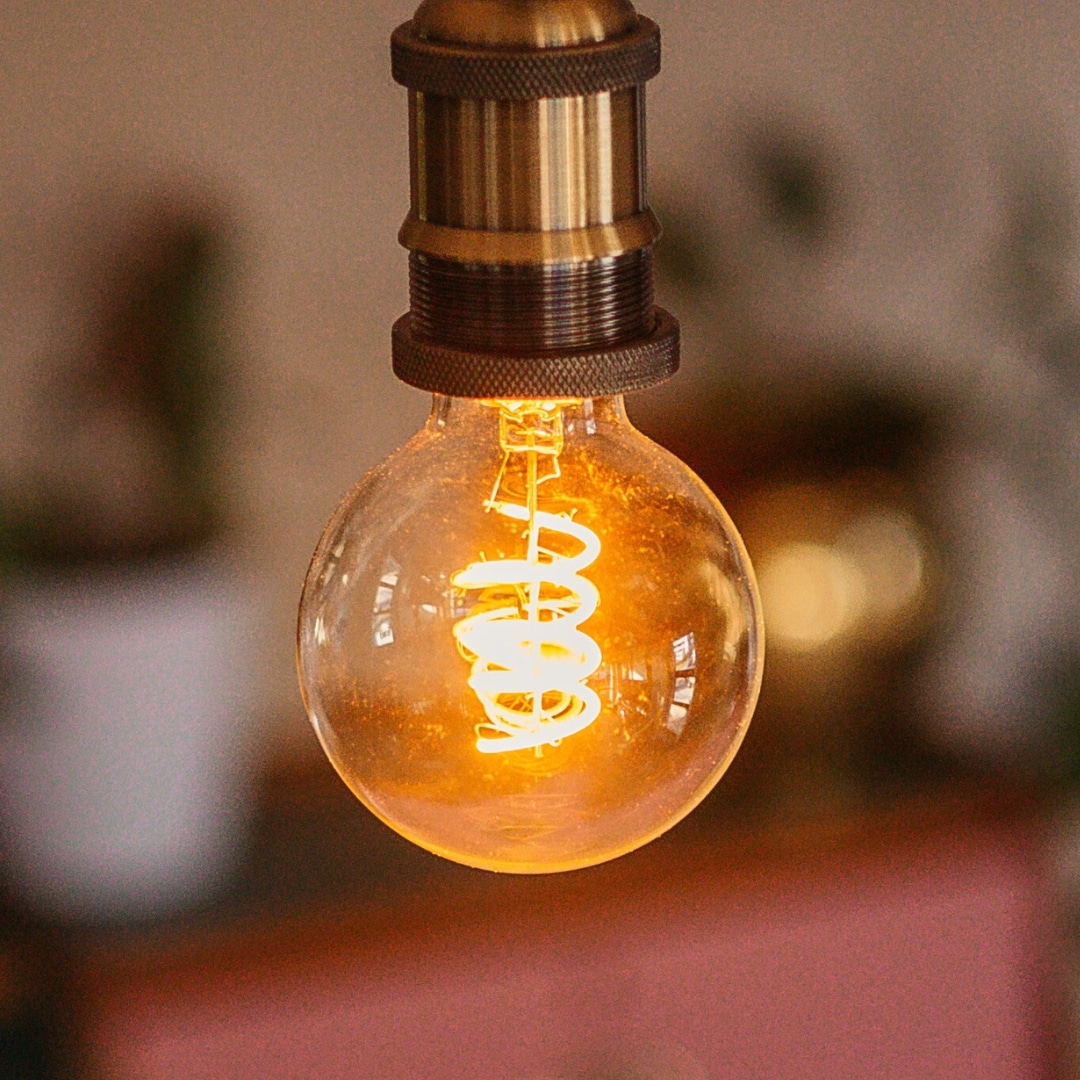 Retro Edison Spiral G80 Warm White LED E27 3W Retro Edison Spiral G80 Warm White LED E27 3W Bulb