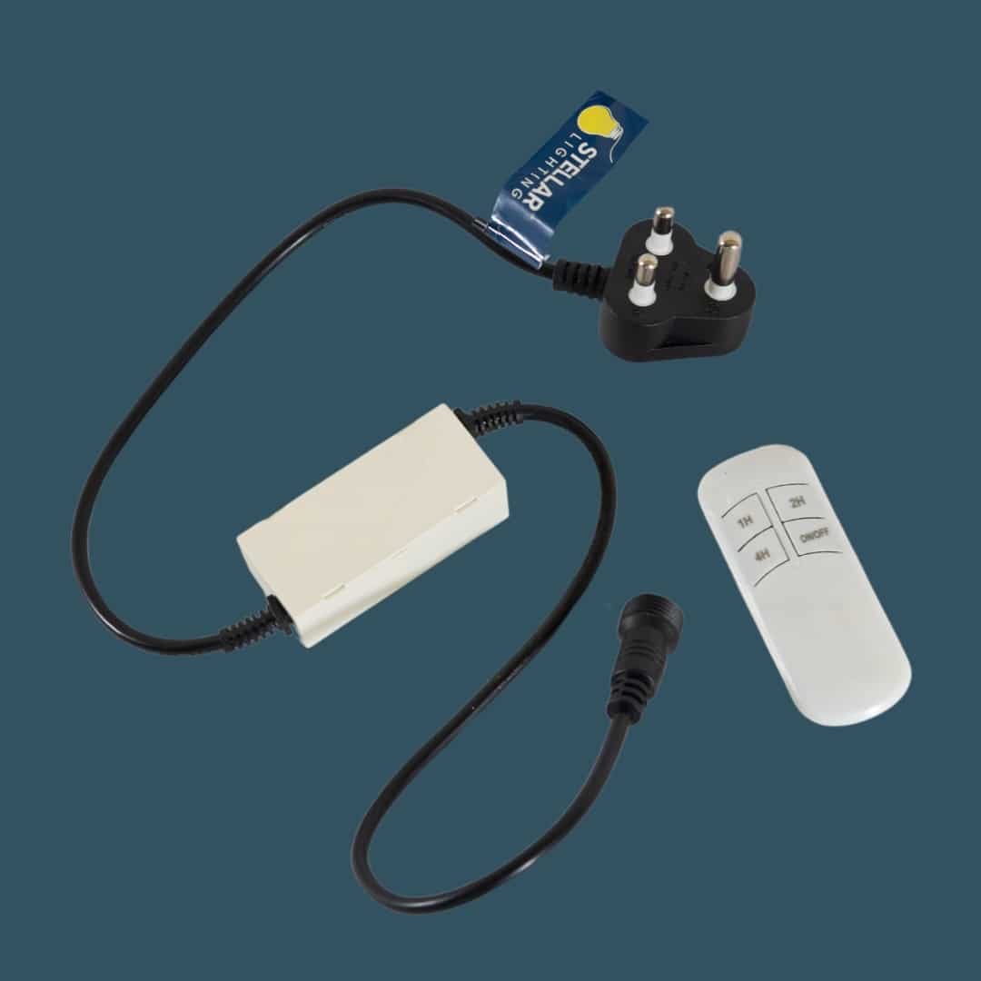 Festoon Remote On/Off Switch and Timer for String Lights Festoon Remote On/Off Switch with Timer for String Lights