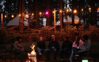 This Is What You’ll Want Your Unique Glamping Stay To Look Like, With Stunning Lighting