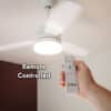 Modern ceiling fan from Stellar Lighting in South Africa