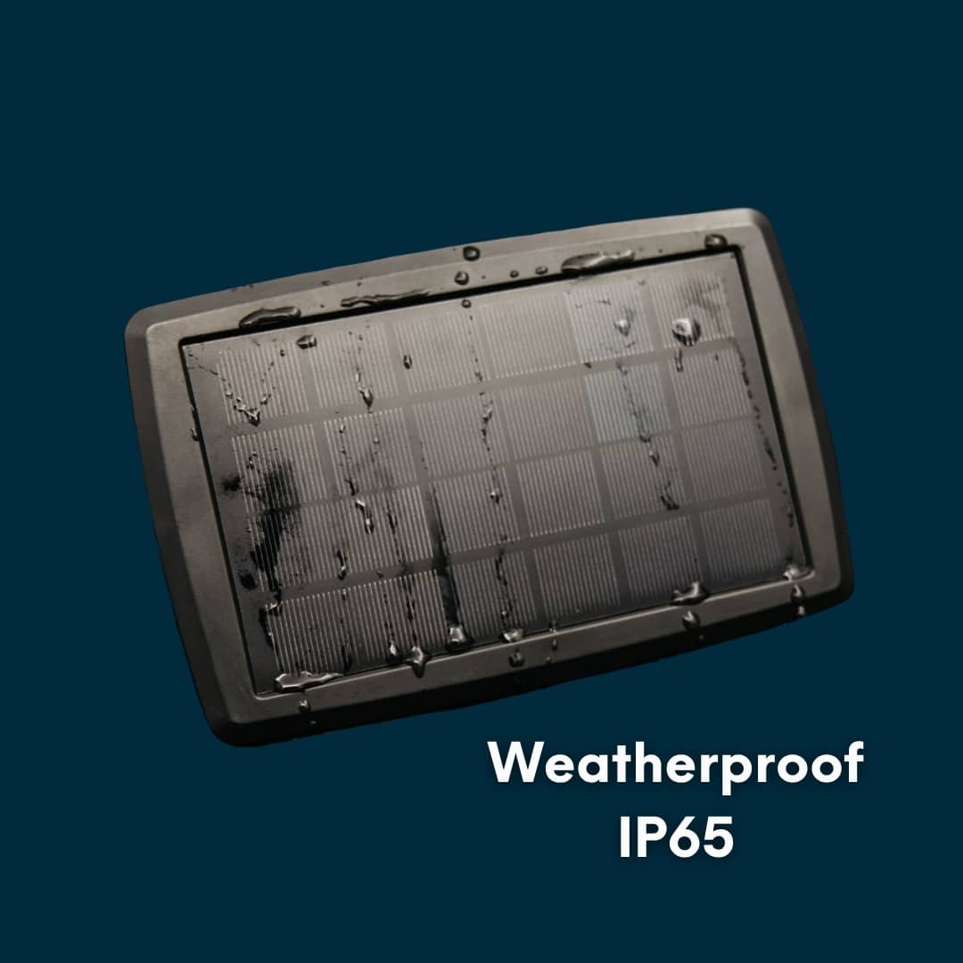 Replaceable Stellar Solar Panel for outdoor string lights, IP65 weatherproof