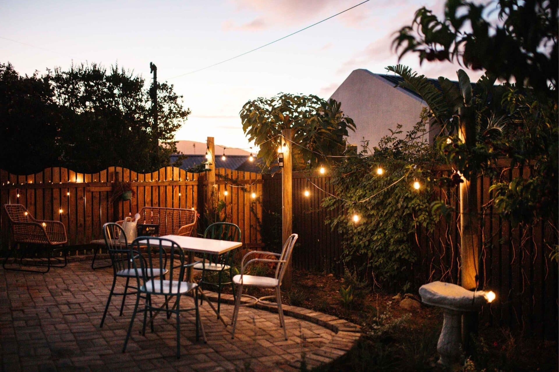 15m Solar 15 LED Festoon Heavy Duty Vintage Bulb String Lights