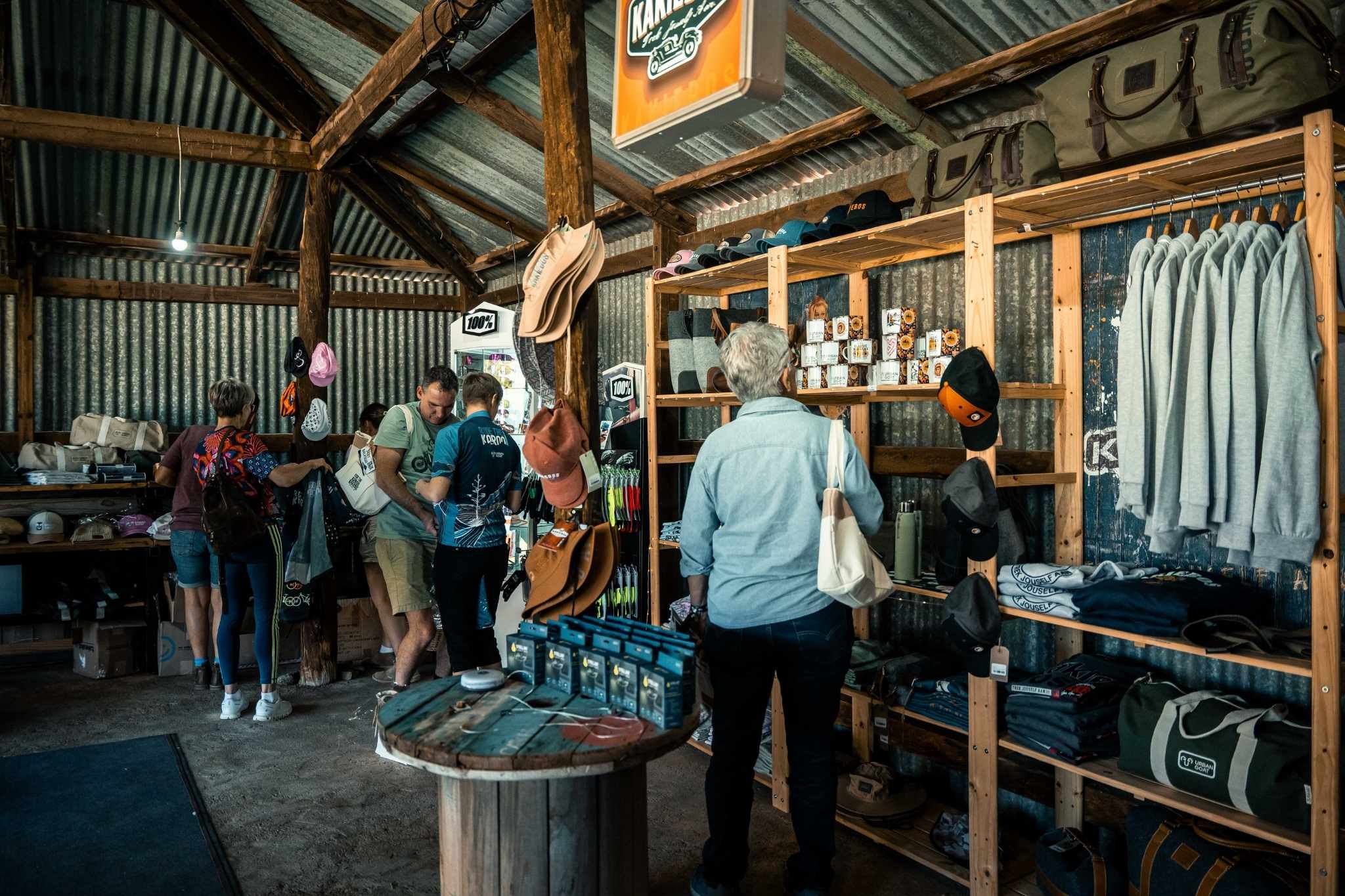 Stellar 10m Camping String Lights at the Kakiebos pop-up shop during Ride the Karoo