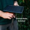 Replaceable Stellar Solar Panel for outdoor string lights, IP65 weatherproof