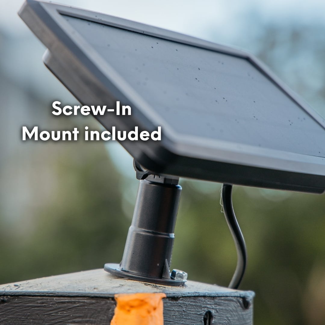 Replaceable Stellar Solar Panel for outdoor string lights, IP65 weatherproof